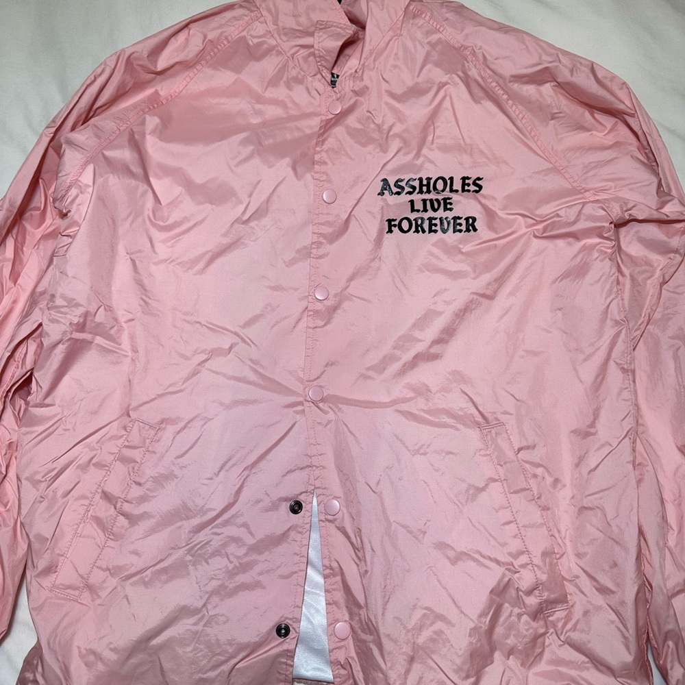 “Assholes Live Forever” Unisex XL Windbreaker
